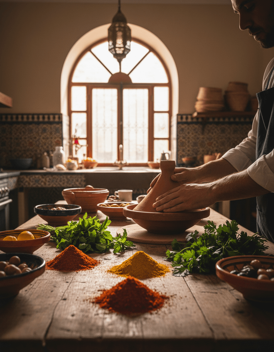 Cook a Moroccan feast